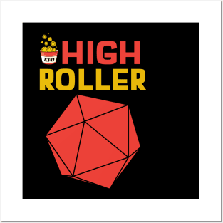 High Roller Posters and Art